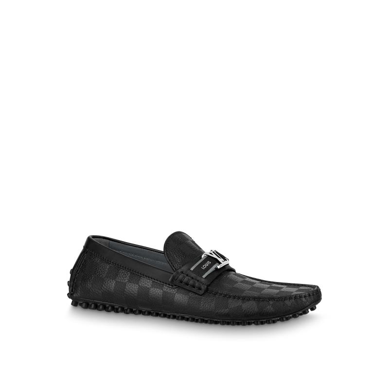 Louis Vuitton men's loafers and moccasins leather shoes LV 1A8INL