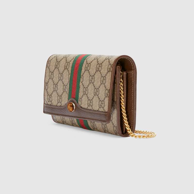 Gucci women is shoulder strap wallet 546592 96IWS 8745
