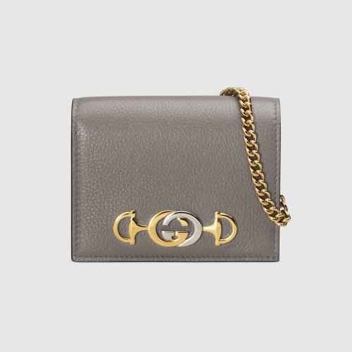Gucci women is shoulder strap wallet 570660 1B90X 1275
