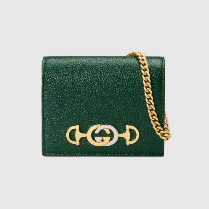 Gucci women is shoulder strap wallet 570660 1B90X 3154