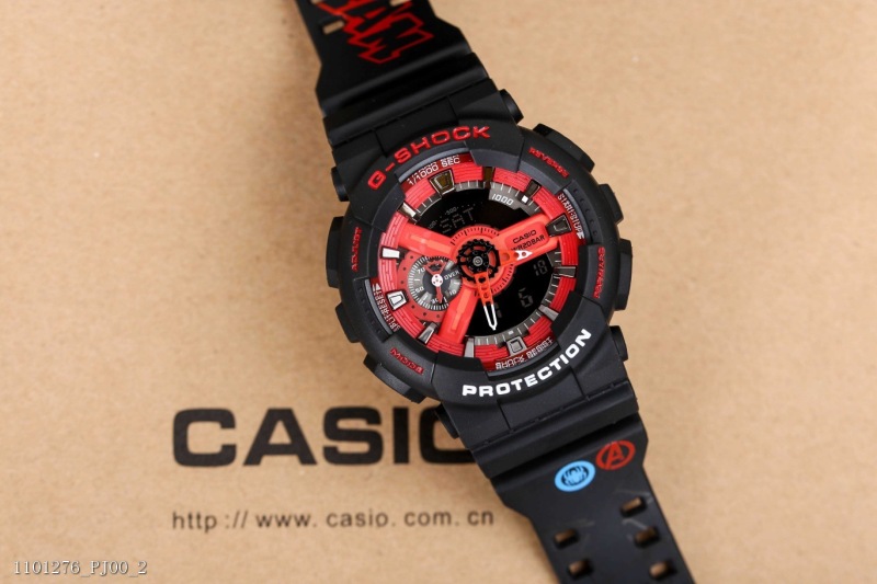New Casio Avengers G-SHOCK Marvel Limited Edition Spider-Man Ships