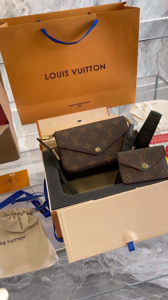 Louis Vuitton new three-in-one bag