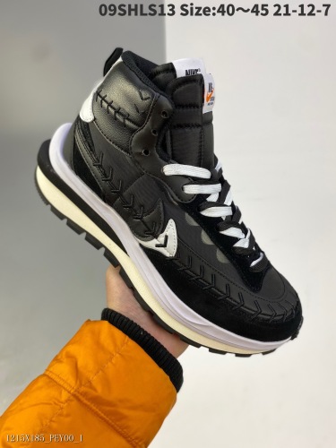 Nike Ldwaffle/Sacai embroidered canvas casual jogging shoes