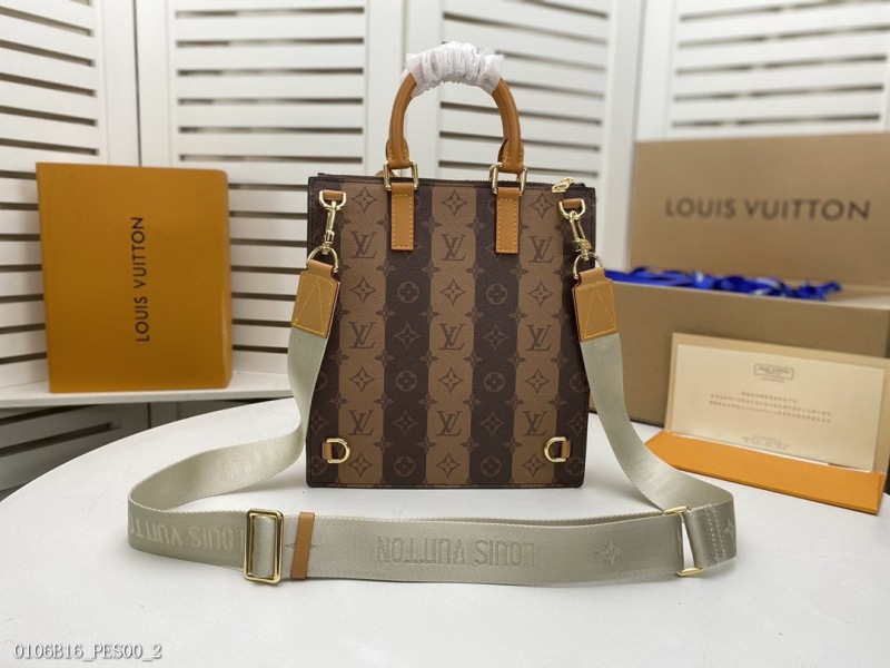 Louis Vuitton New silk screen cloth shoulder strap tag pillow bag KEEPALLCITY handbag