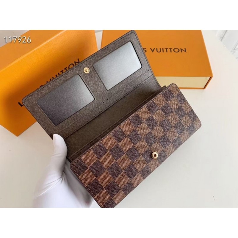 Louis Vuitton Louis Vuitton Leather continental wallet wallet