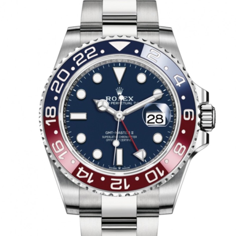 126719 GMT Master II oyster 40mm white gold