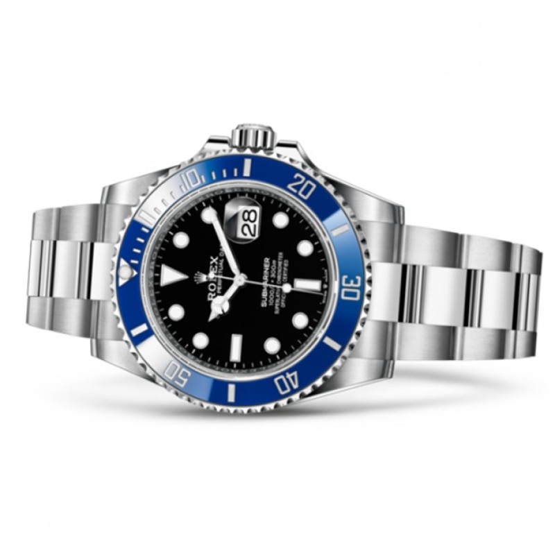 126619 submariner date oyster, 41 mm, white gold