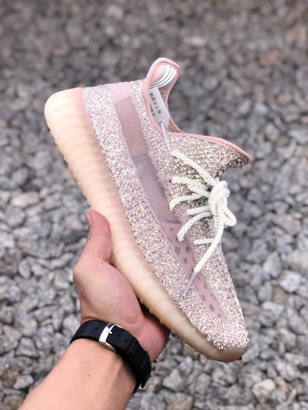 YEEZY 350V2 Popcorn Coconut Shoes Men's and Women's Shoes Running Shoes Sports Shoes Breathable Casual Shoes Shoes