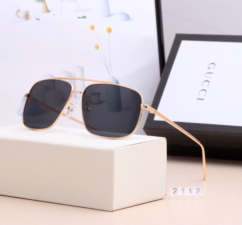 GUCCI Sunglasses Sunglasses Hot Sale Boutique Accessories Fashionable Items Popular Personality UV Protection