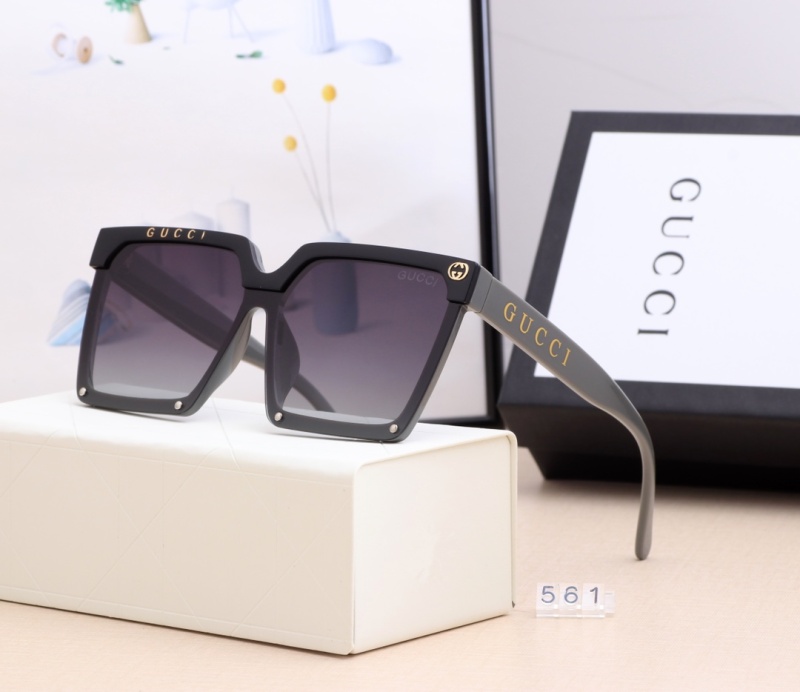 GUCCI sunscreen summer must-haves new fashion Korea popular personality anti-UV anti-ultraviolet glasses sunglasses