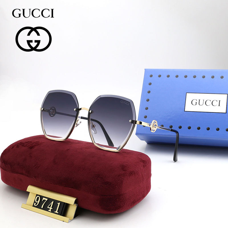GUCCI star with the same style popular Korean boutique accessories glasses UV protection sunglasses tide ins going abroad summer