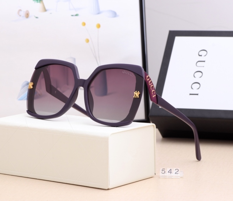 GUCCI Summer Gifts New Fashion Fashion Items Popular Personality Anti-UV Anti-UV Sunglasses Sunglasses Hot Sale