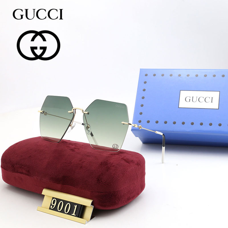 GUCCI Sunglasses Sunglasses Best-selling No. 1 Photo Modeling Thin Popular Net Red Sunglasses Wearing Birthday Gifts
