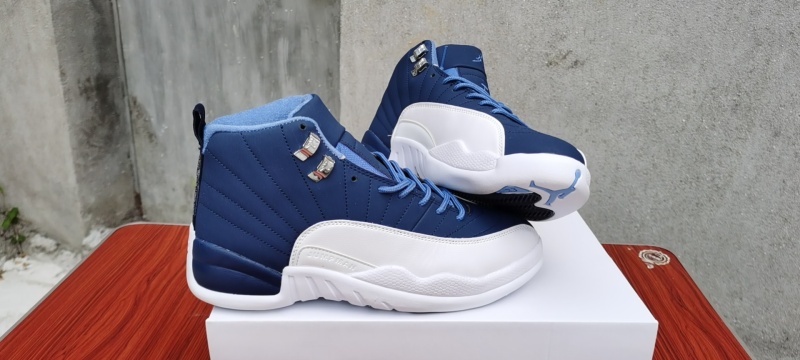 AIR JORDAN12 Joe 12 generation men's shoes Comfortable and wear-resistant sports shoes Running shock-absorbing non-slip sports shoes Casual fashion sports shoes Jogging shoes Men's running shock-absorbing non-slip shoes Sports shoes Middle help