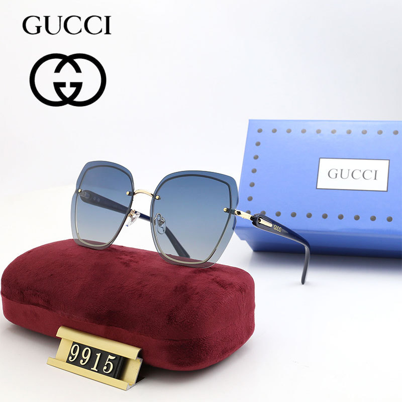 GUCCI glasses UV protection sunglasses trendy ins going abroad summer star with the same style popular Korean boutique accessories