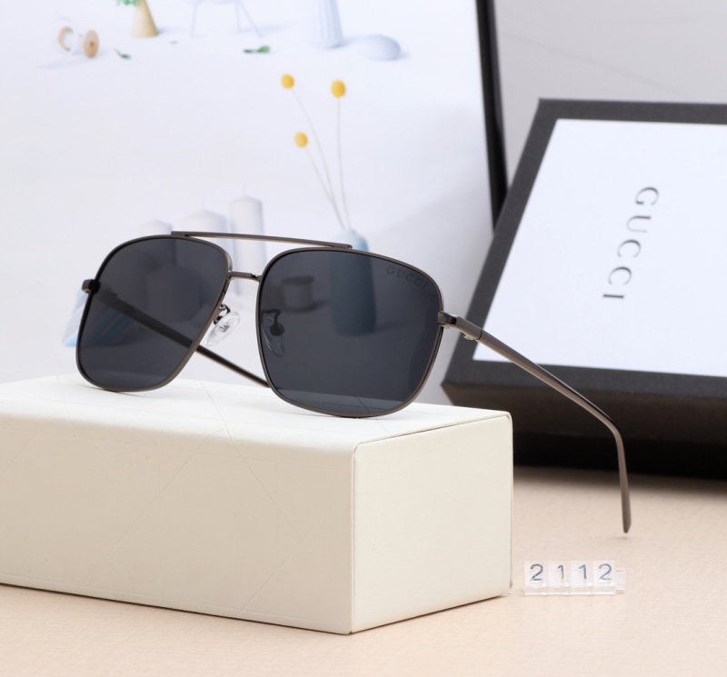 GUCCI Sunglasses Sunglasses Hot Sale Boutique Accessories Fashionable Items Popular Personality UV Protection