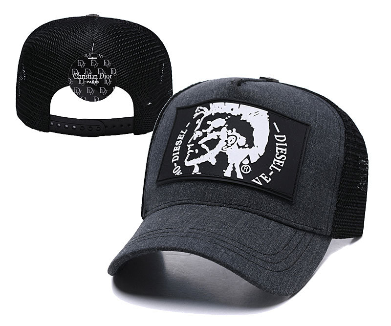 DIESEL tide brand hats baseball caps fashion all-match hats breathable sun hats