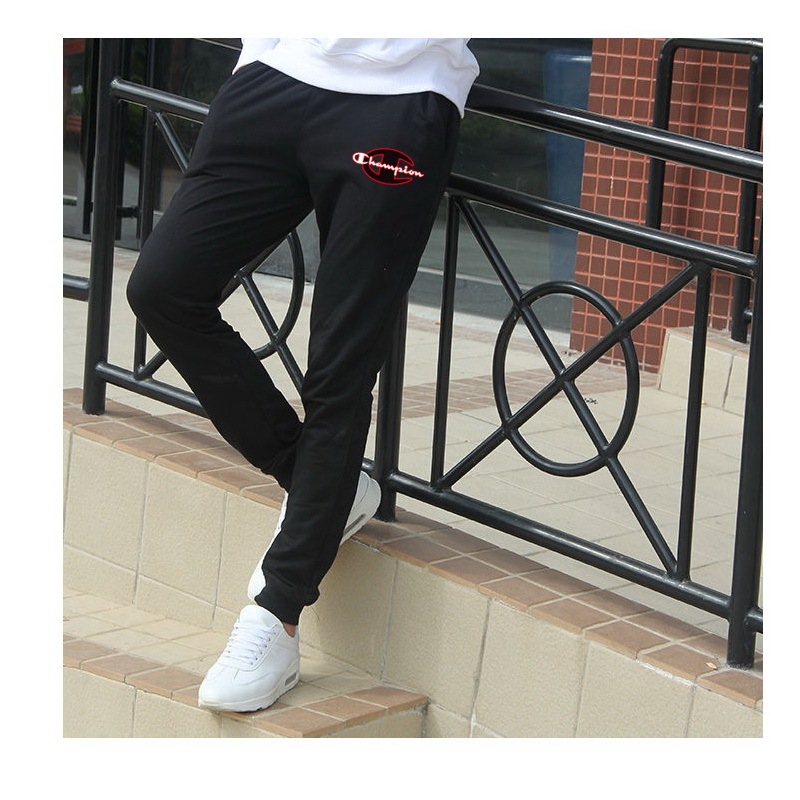 Champion alphabet printed pants, sports pants, comfortable sports pants, pants, pants, jogging pants, group clothes, fashionable and versatile pants, lovers' pants, necked pants, personalized pants