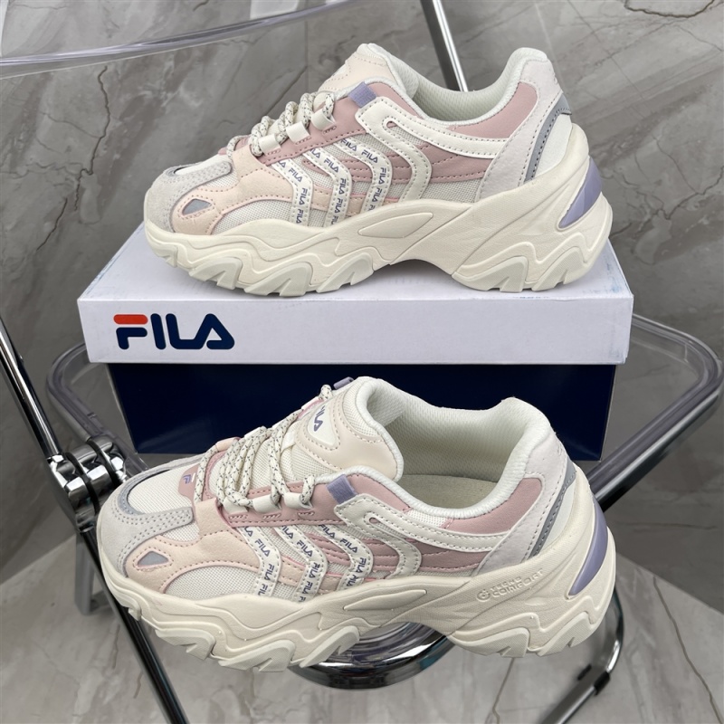 Company grade FILA Philo 2021 new autumn daddy shoes sports leisure retro fishbone f12w134159fgr size: 35.5-40 half size