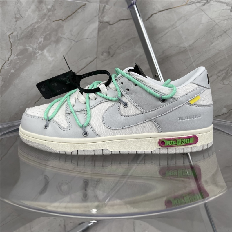 Original Nike Dunk Low x off white ow co branded bandage  the 50  dm1602-114 size: 3