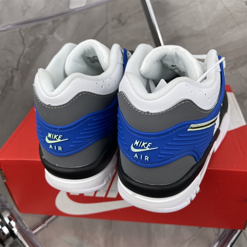 Company level nike air trainer 3 gs women's big boys' sports casual shoe cn9750-100 size: 35.5-40 half size