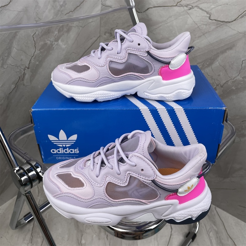 Company grade water pipe mesh Adidas clover ozweego pride retro stitching casual shoes g55648 size: 36-40 half size