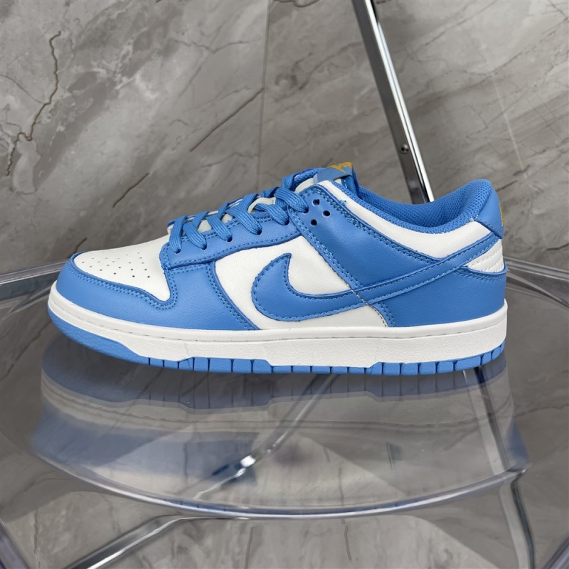 Top two leather Nike Dunk Low North Carolina blue white blue low top casual skateboarding shoe dd1503-100 size 36-45 half