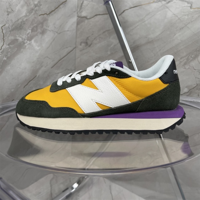 Company level new balance 237 series stitched men's and women's Retro sports and leisure running shoes ms237sb size: 36-45 half size