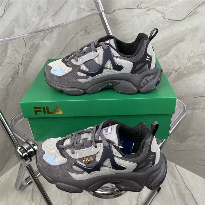 Company grade FILA fusion Philharmonic brand running shoes rjv2021 new spring running shoes Vintage daddy shoes t12w131101fda size: 35