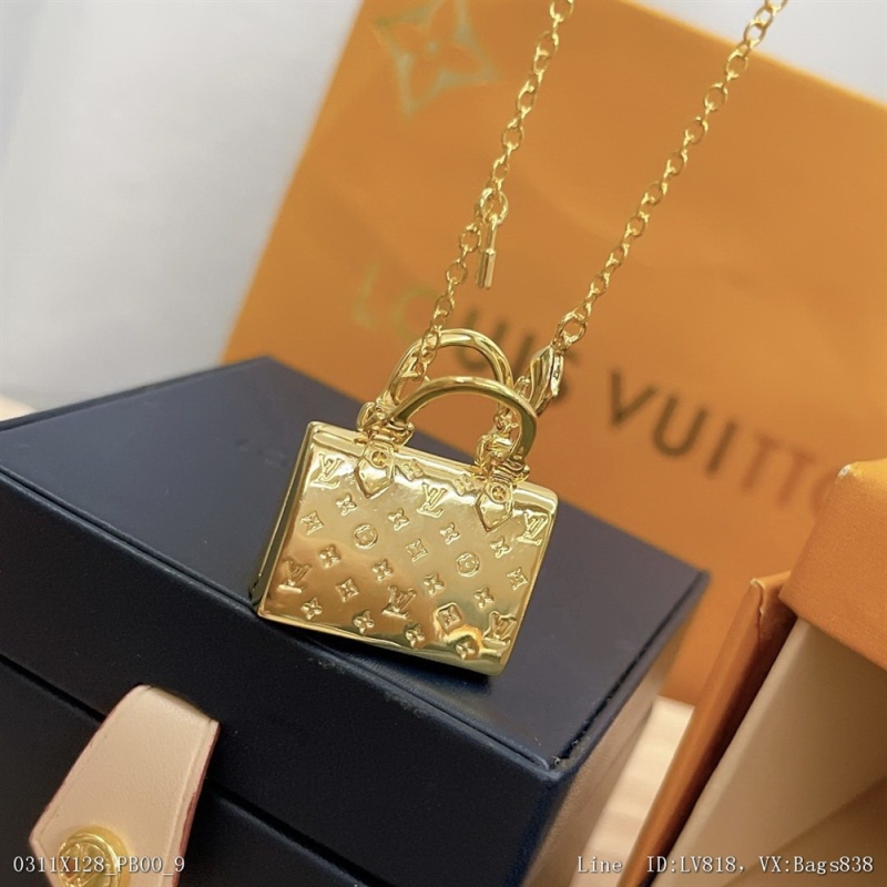 00164_ X128PB00_ B598lv Louis Vuitton 2022 hot spring and summer new handbag personality fashion long chain one to one quality
