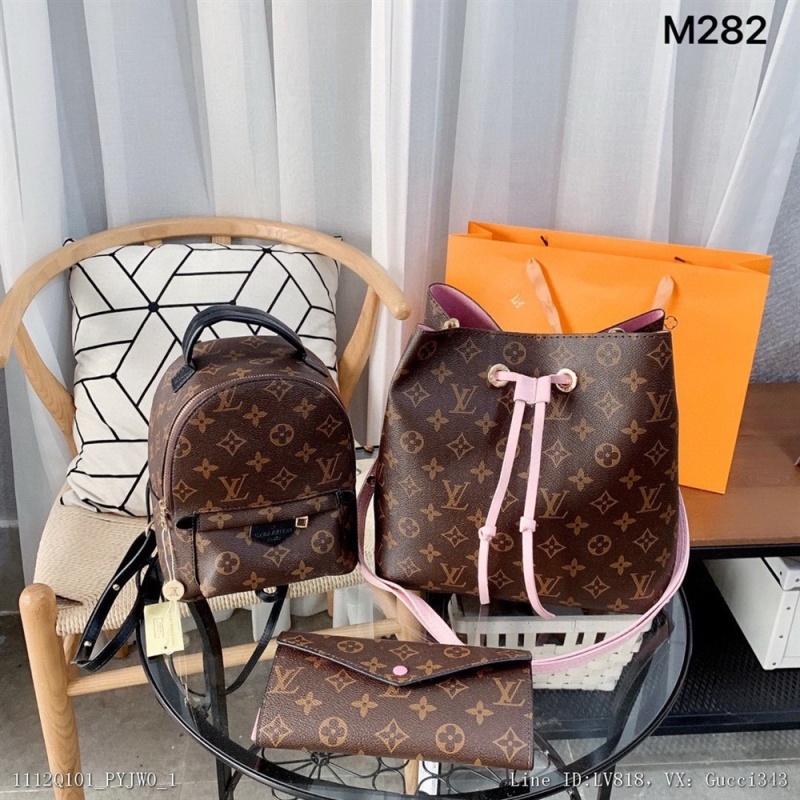00150_ Q101PYJW0_ Combination new combination m282lv bucket bag LV pepper lv wallet size bucket bag 2625