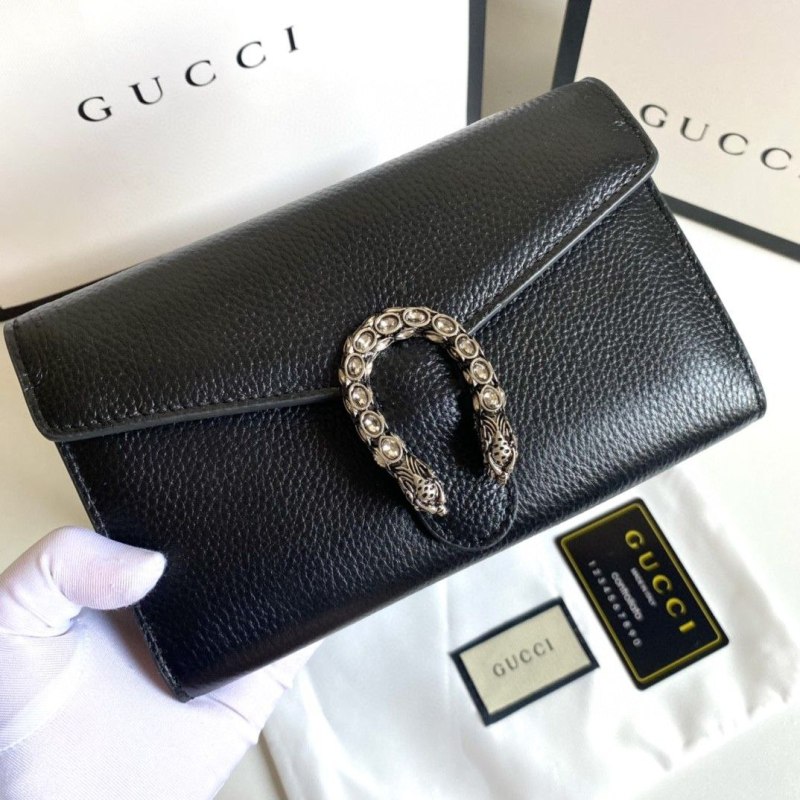 Gucci women is shoulder strap wallet 401231 CAOGN 8204