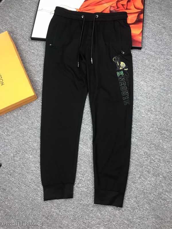 00167_ Q111PE000_ LV Louis Vuitton 2022ss new spring and summer casual pants tide brand European goods are integrated with elastic fiber, perfect shape decoration