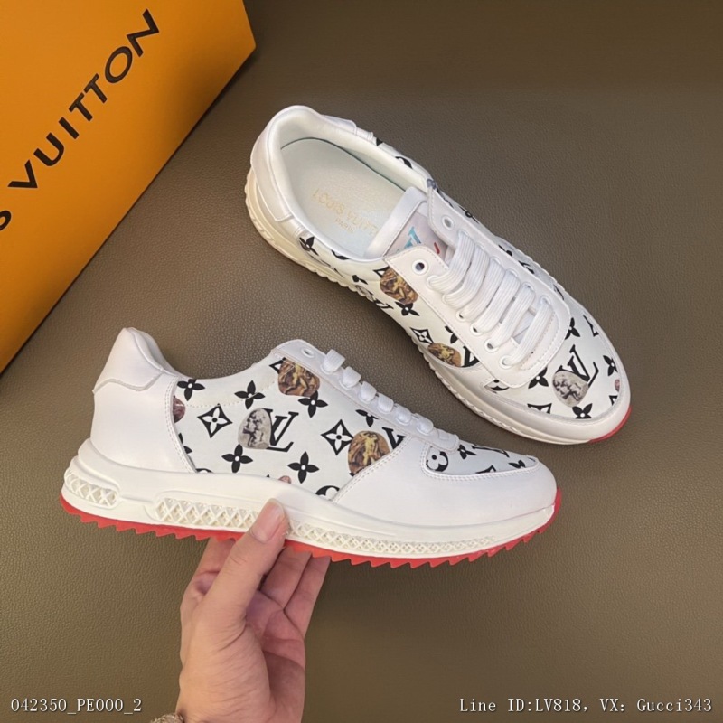 00064_ 50PE000_ Loulsvultton Louis Vuitton's unique fashionable LV counter buys casual shoes for men 2021