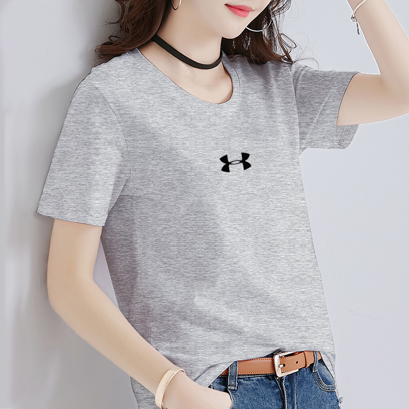 Sports and leisure 2022 new short sleeve Short T UnderArmour University T Short T trendy brand Factory direct sales T-shirt teenager