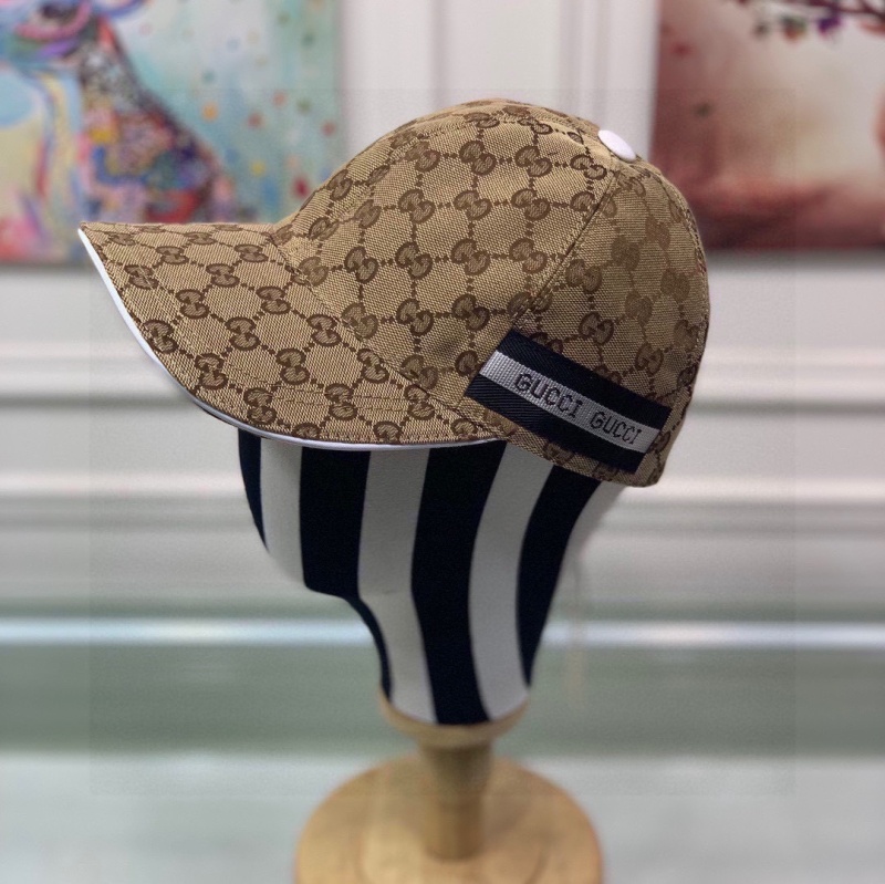 Gucci classic logo ribbon baseball cap