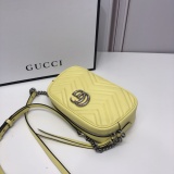 GG Marmont Banana Yellow Camera Bag