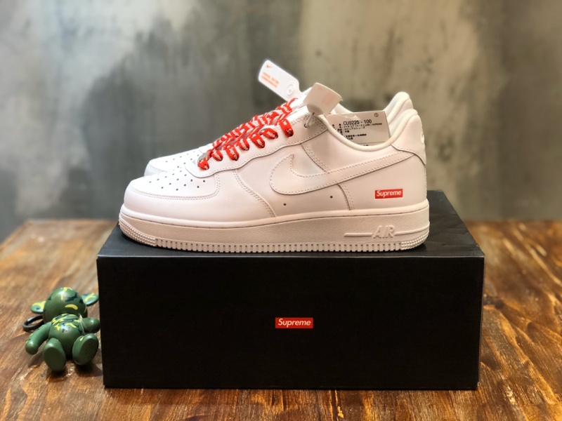 SupremexNK 2020SS AIR FOCRE 1 Low White