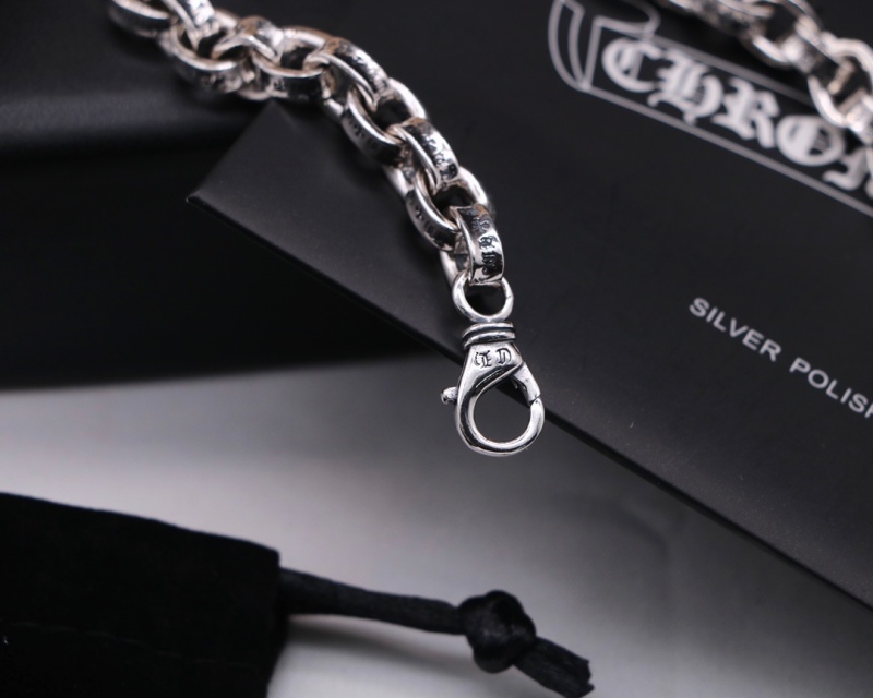Chrome HeartsCH Link chain bracelet