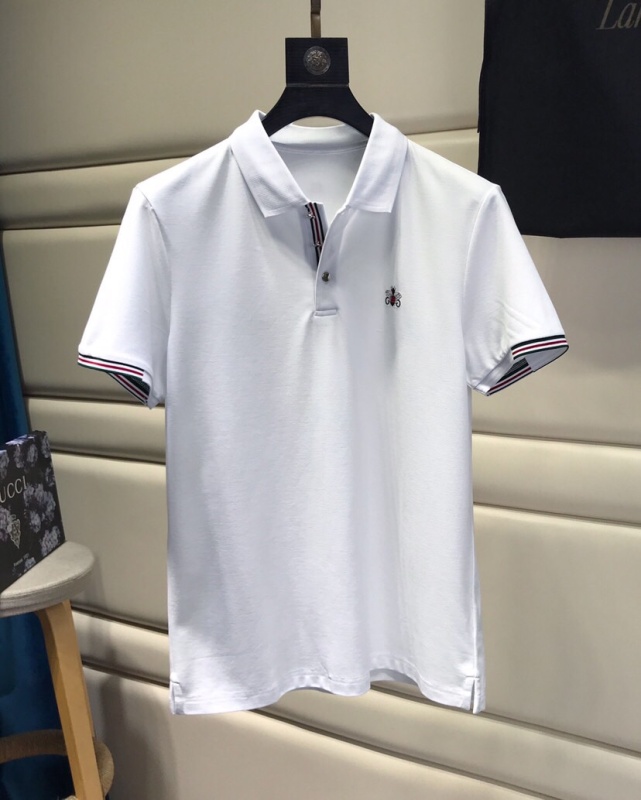 G*U Sleeve bead cotton lapel T-shirt and Polo shirt