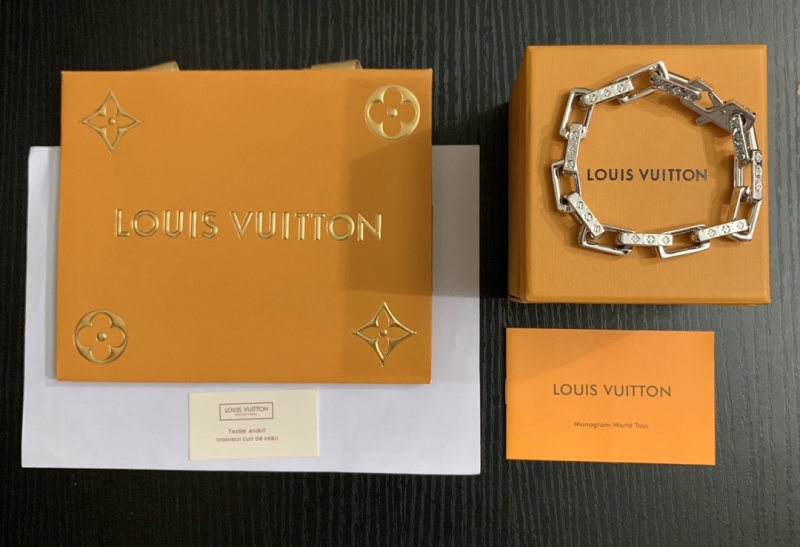 LV MONOGRAM series chain bracelet