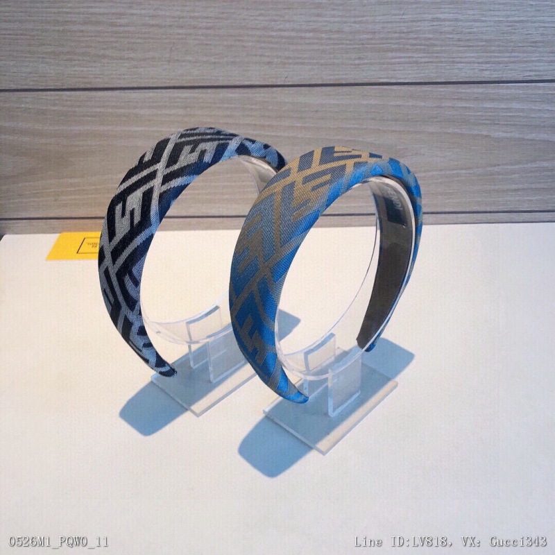 00241_ M1pqw0_ Packaged Fendi hot new hairband original order 11 simple and versatile fashion women's essential product super high