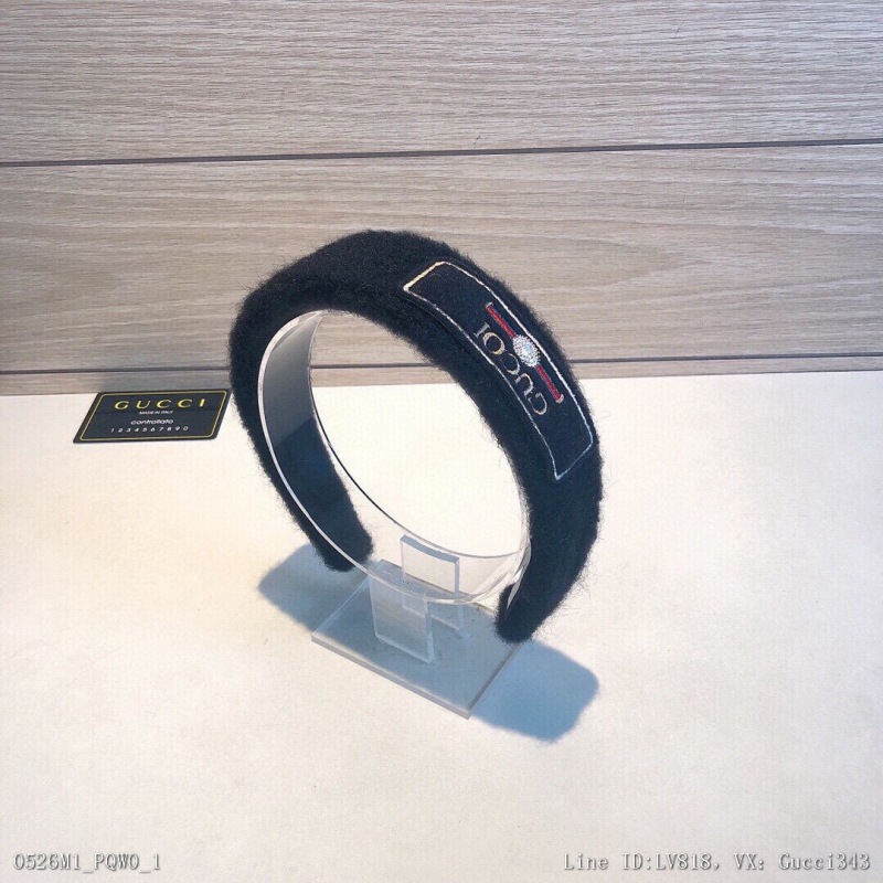 00149_ M1pqw0_ With packaging Gucci Gucci autumn and winter new hair hoop classic wool hair hoop goddess essential item, very versatile