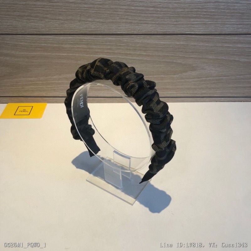 00195_ M1pqw0_ Packaged Fendi hot new hairband original order 11 simple and versatile fashion women's essential product super high