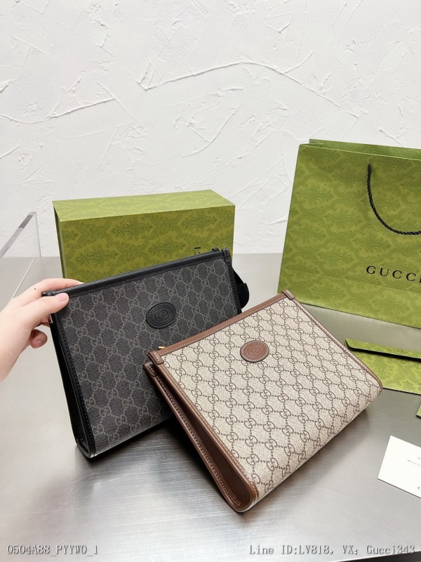 00142_ A88PYYW0_ Gucci classic handbag details real shot this should be the best product sold in Gucci men's handbag