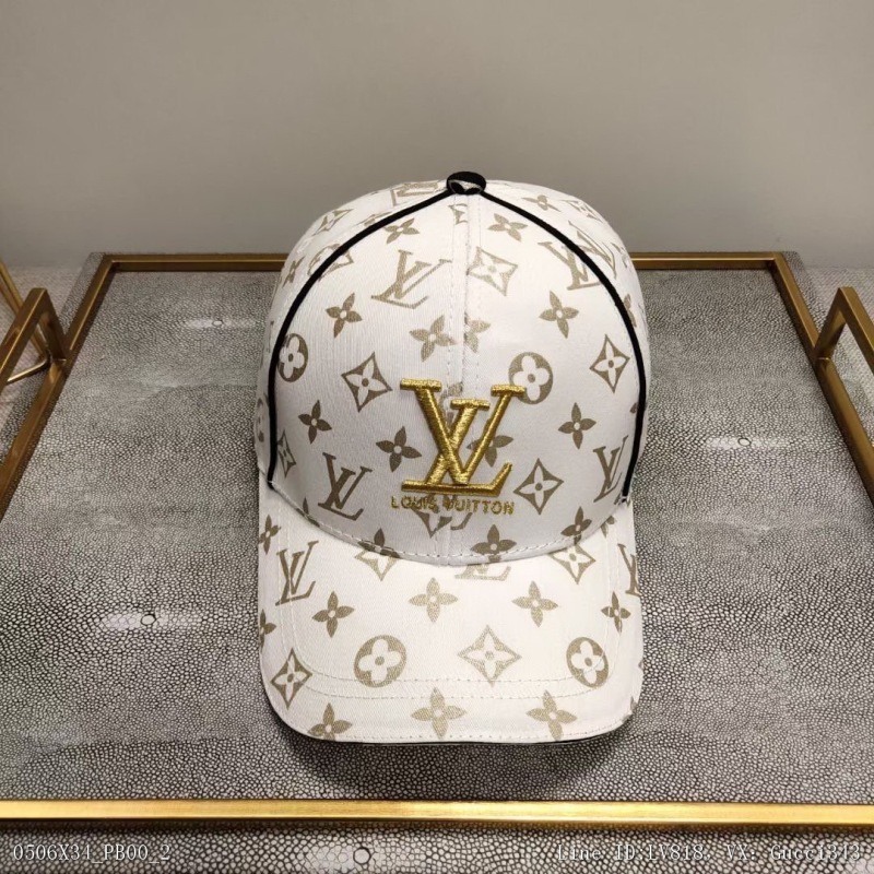 00037_ X34PB00_ Equipped with dust-proof bag lv2022 counter NEW Embroidered Baseball Cap big brand synchronous super good matching shipment
