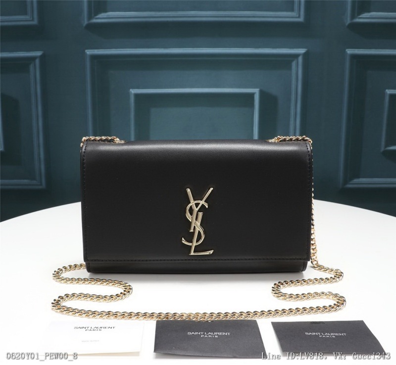 00303_ Y01PEW00_ The original saintlaurentparisysl Saint Laurent classic gold buckle is made of imported South African cowhide
