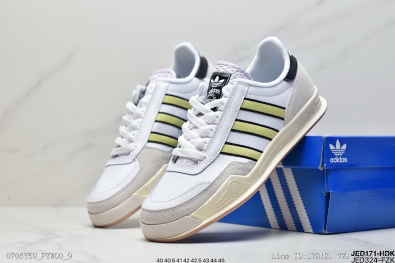 00217_ Y59PYW00_ True adidasoriginalsct86 low top versatile trend casual sports shoes with retro basketball shoes