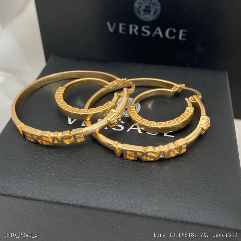 00005_ Y07pbw0versace Versace virtus Series Mini big ear ring is made by Seiko, and the original version is one to one