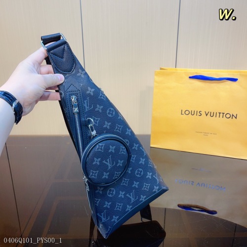 Louis Vuitton Men's 2023 new SAUMUR classic shoulder messenger chest bag
